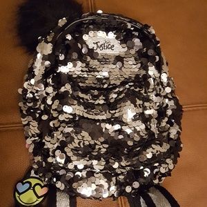 JUSTICE mini sequence backpack